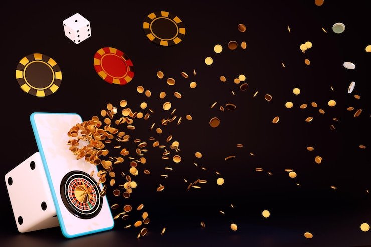 Live casino studio with multiple camera angles showing dealer at blackjack table